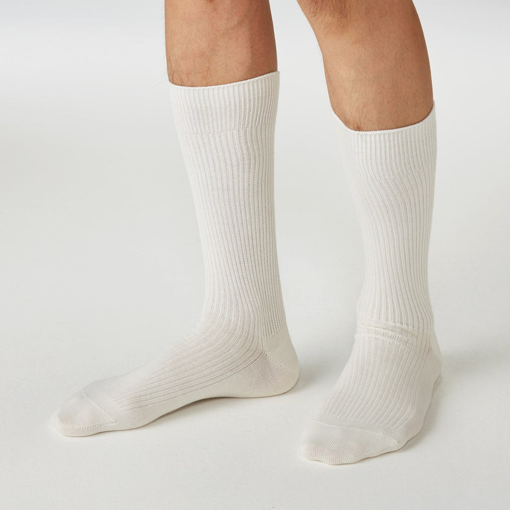 Right Angle Ribbed Socks
