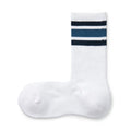 Right Angle Pile Striped Socks
