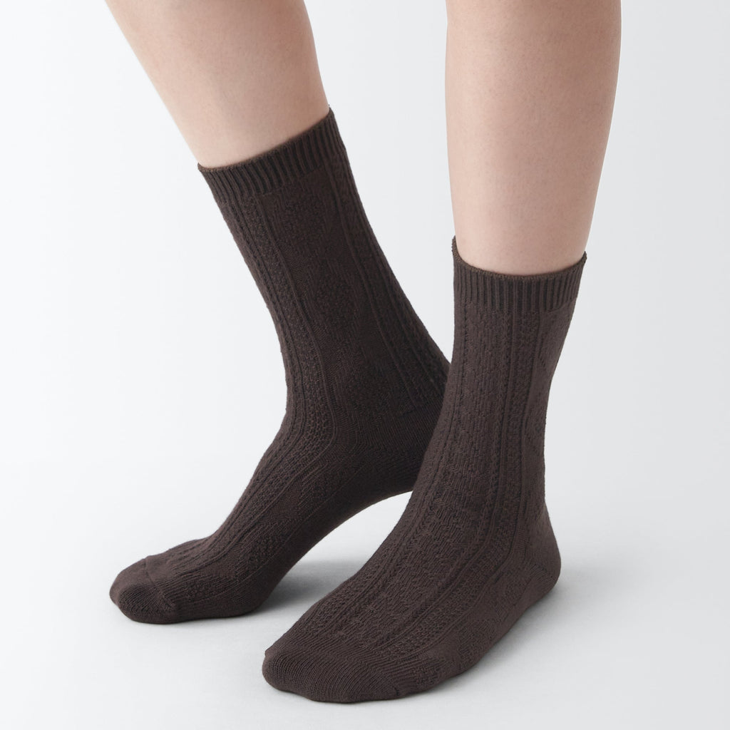 Right Angle Loose Top Socks