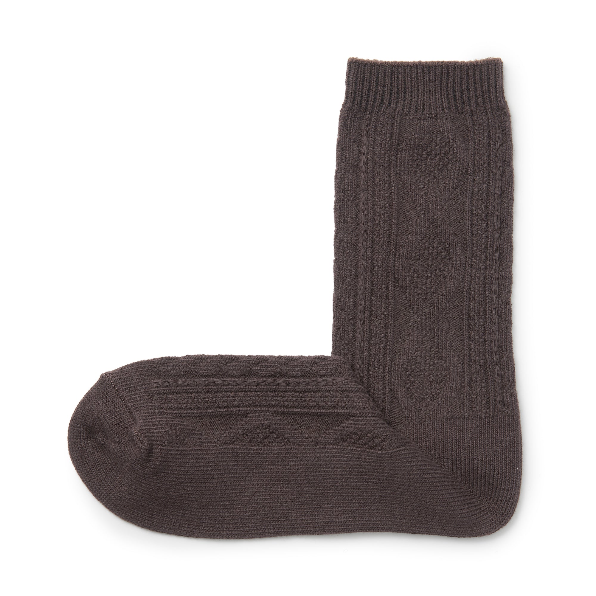 Right Angle Loose Top Socks