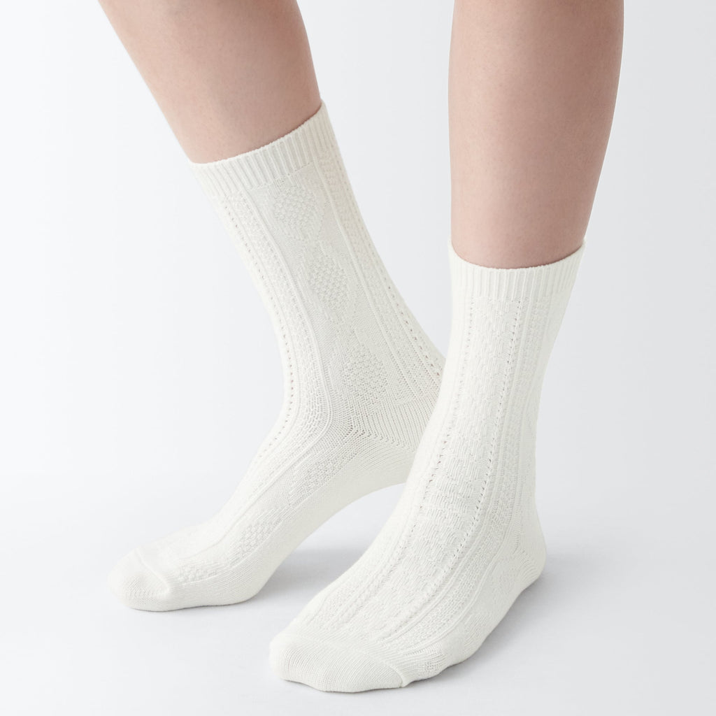 Right Angle Loose Top Socks