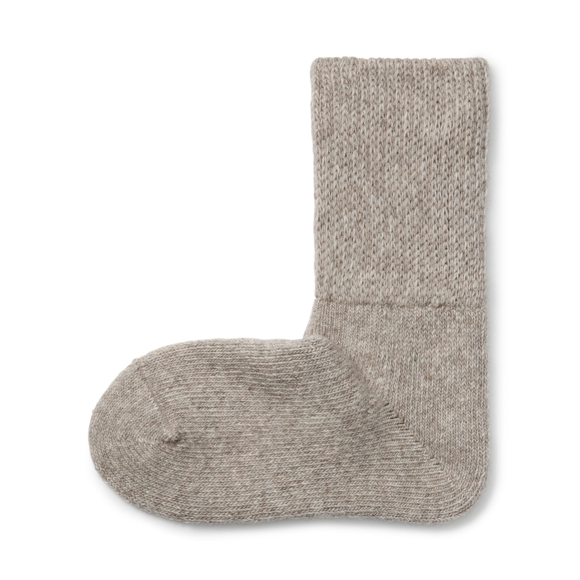 Loose Top Yak Blend Wool Cozy Socks