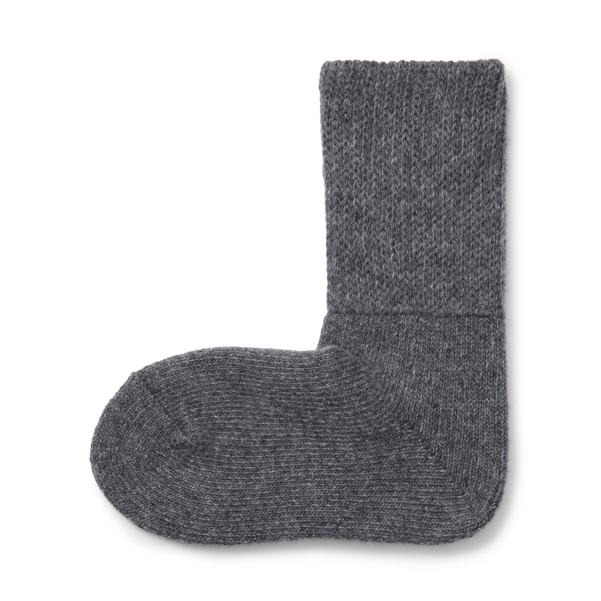 Loose Top Yak Blend Wool Cozy Socks