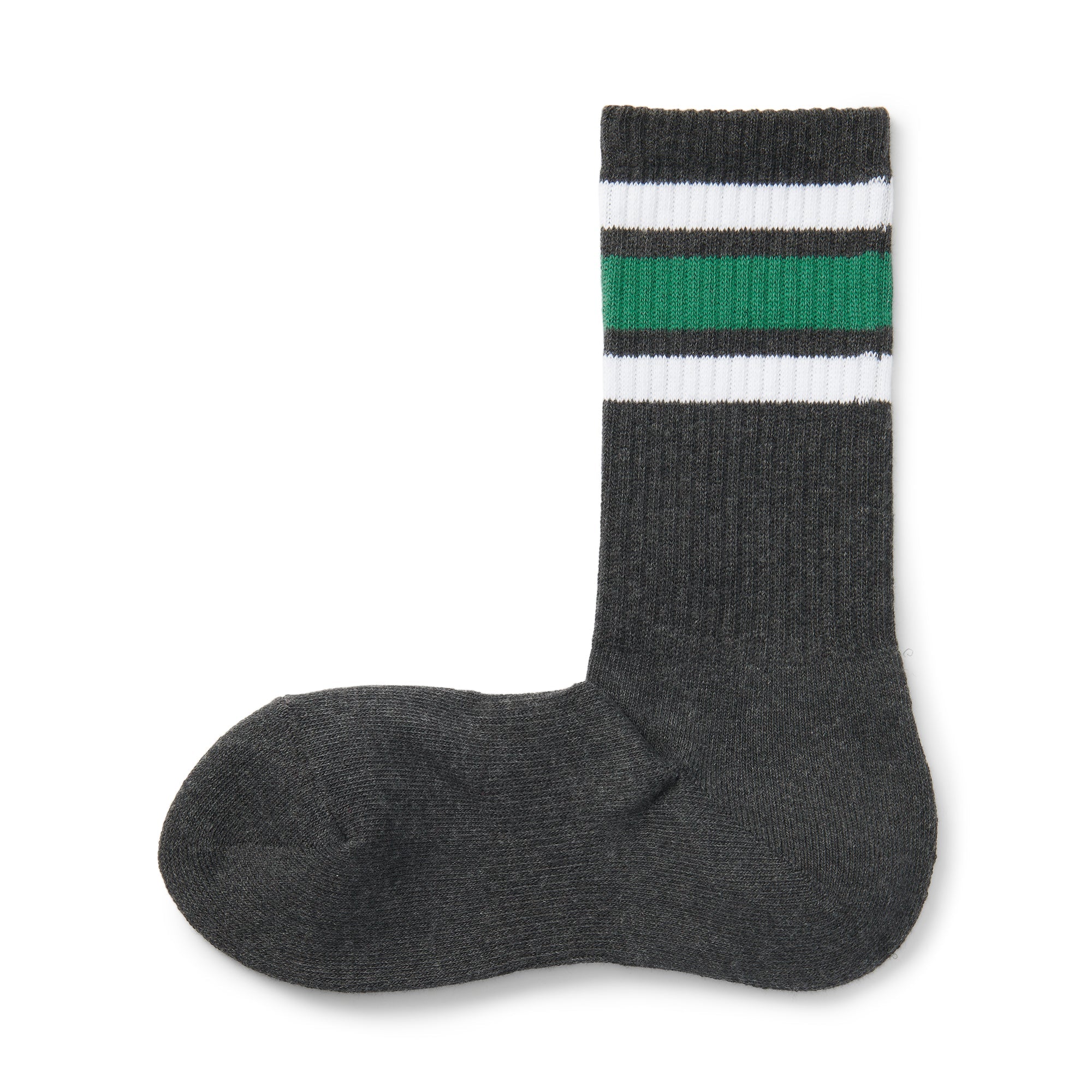Right Angle Pile Striped Socks