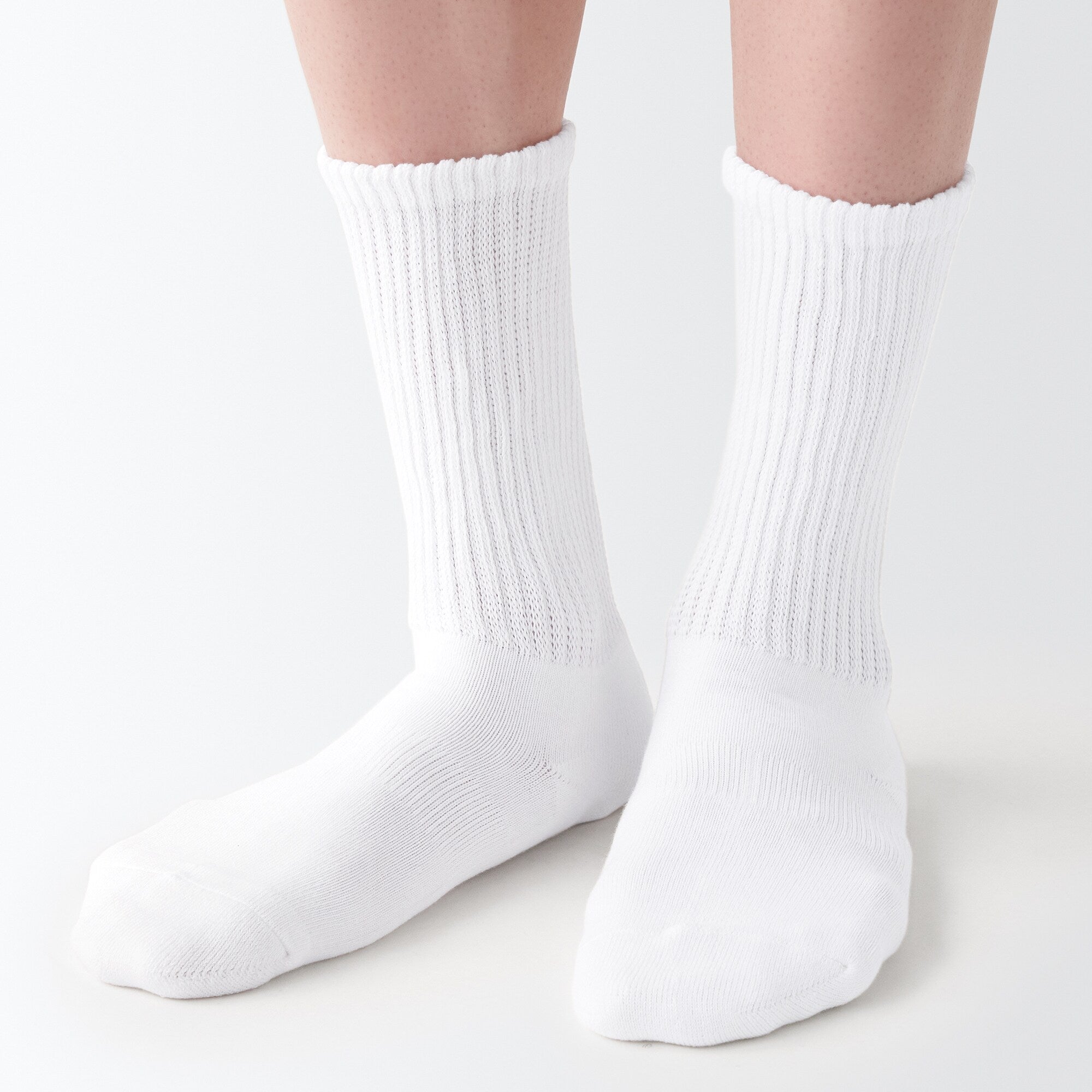Right Angle Pile Socks