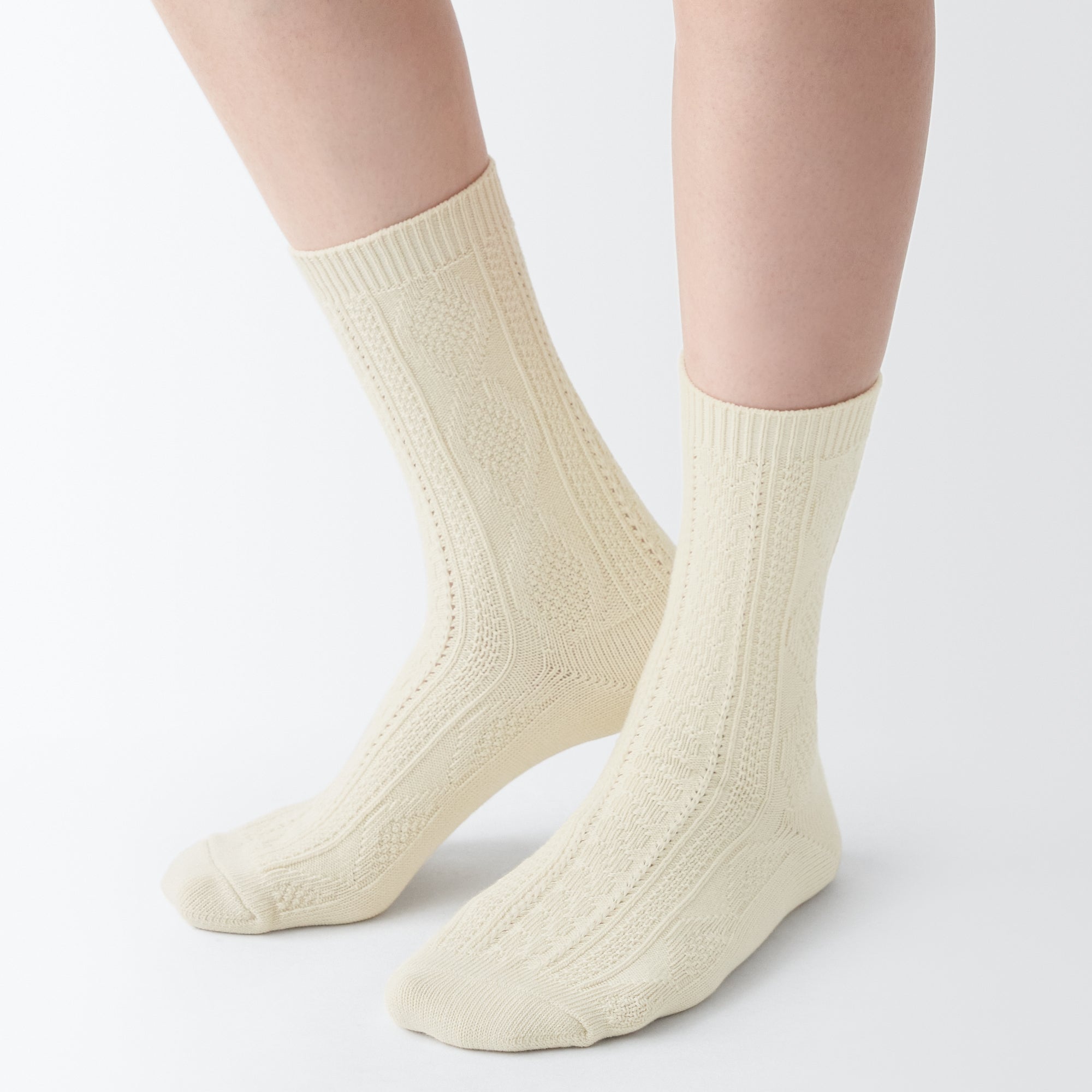 Right Angle Loose Top Socks
