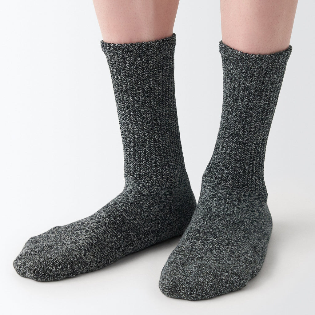 Right Angle Pile Socks