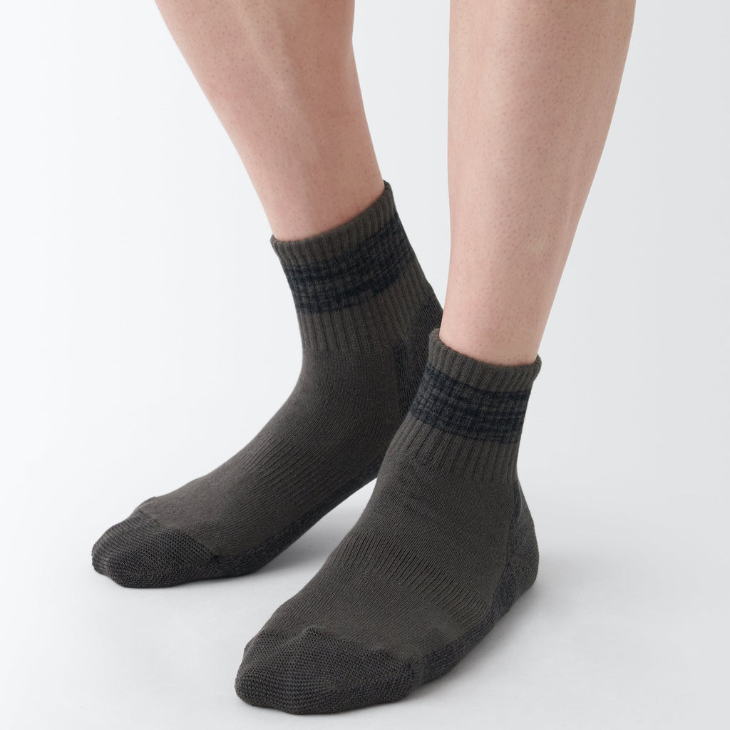 Right Angle Pile Short Socks - Pattern