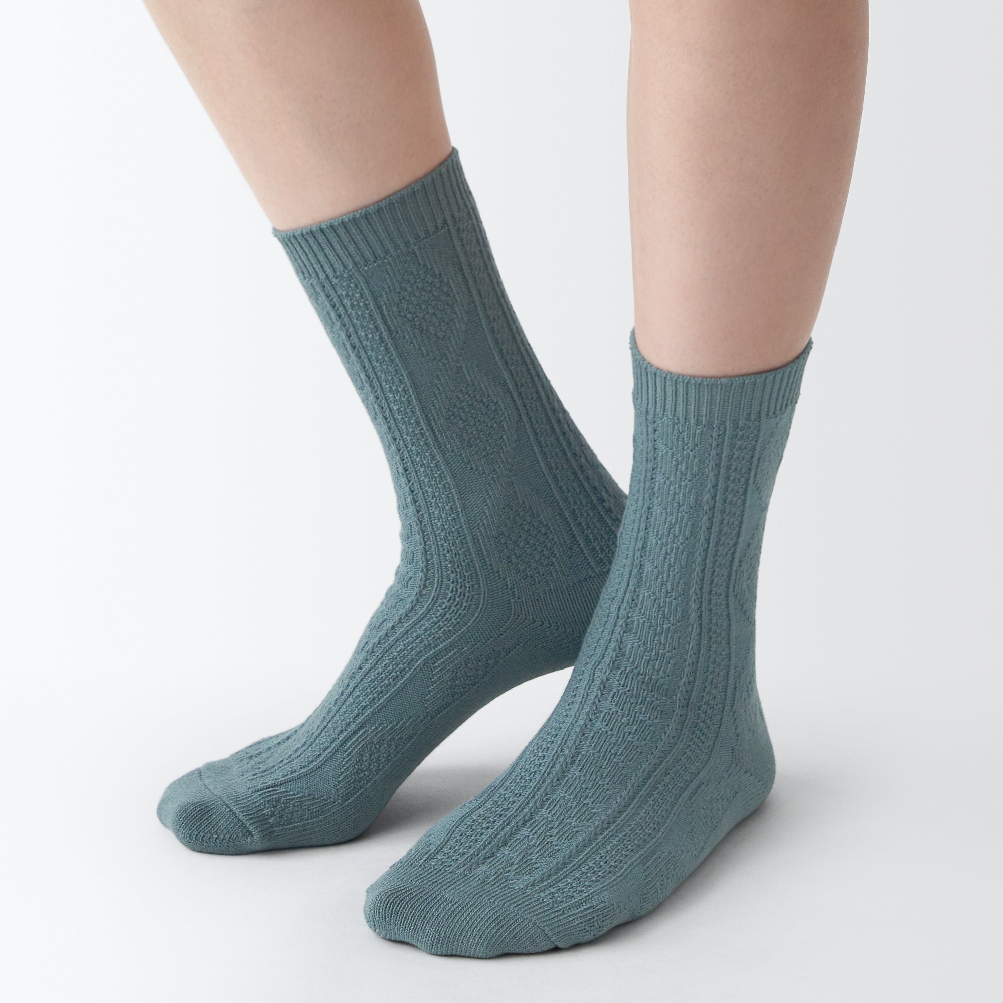 Right Angle Loose Top Socks