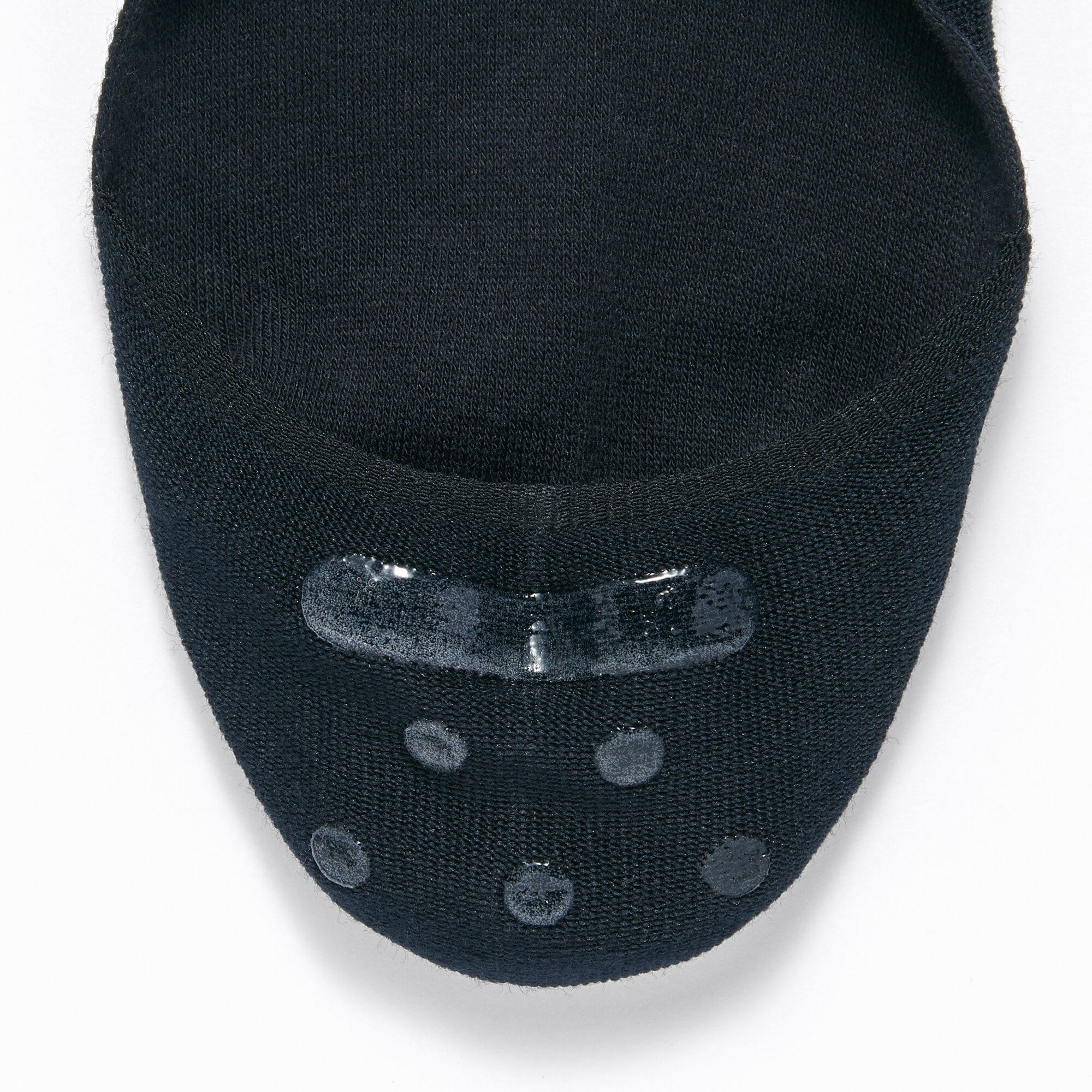 Thin No Show Socks with Heel Grips 25-29cm