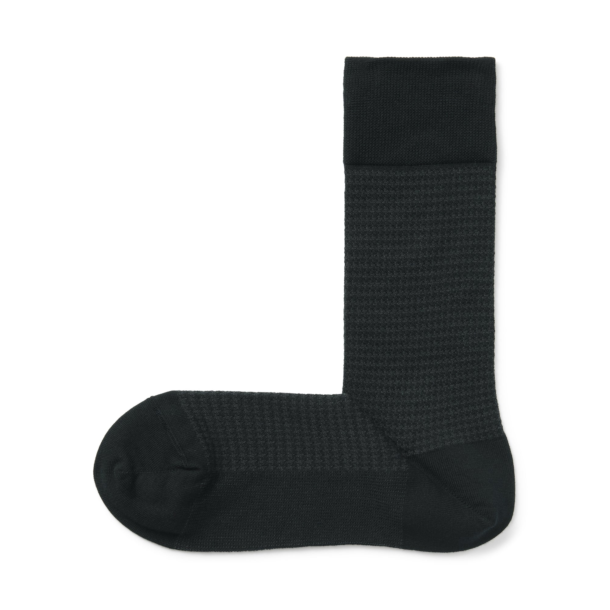 Right Angle Socks - Houndstooth Pattern