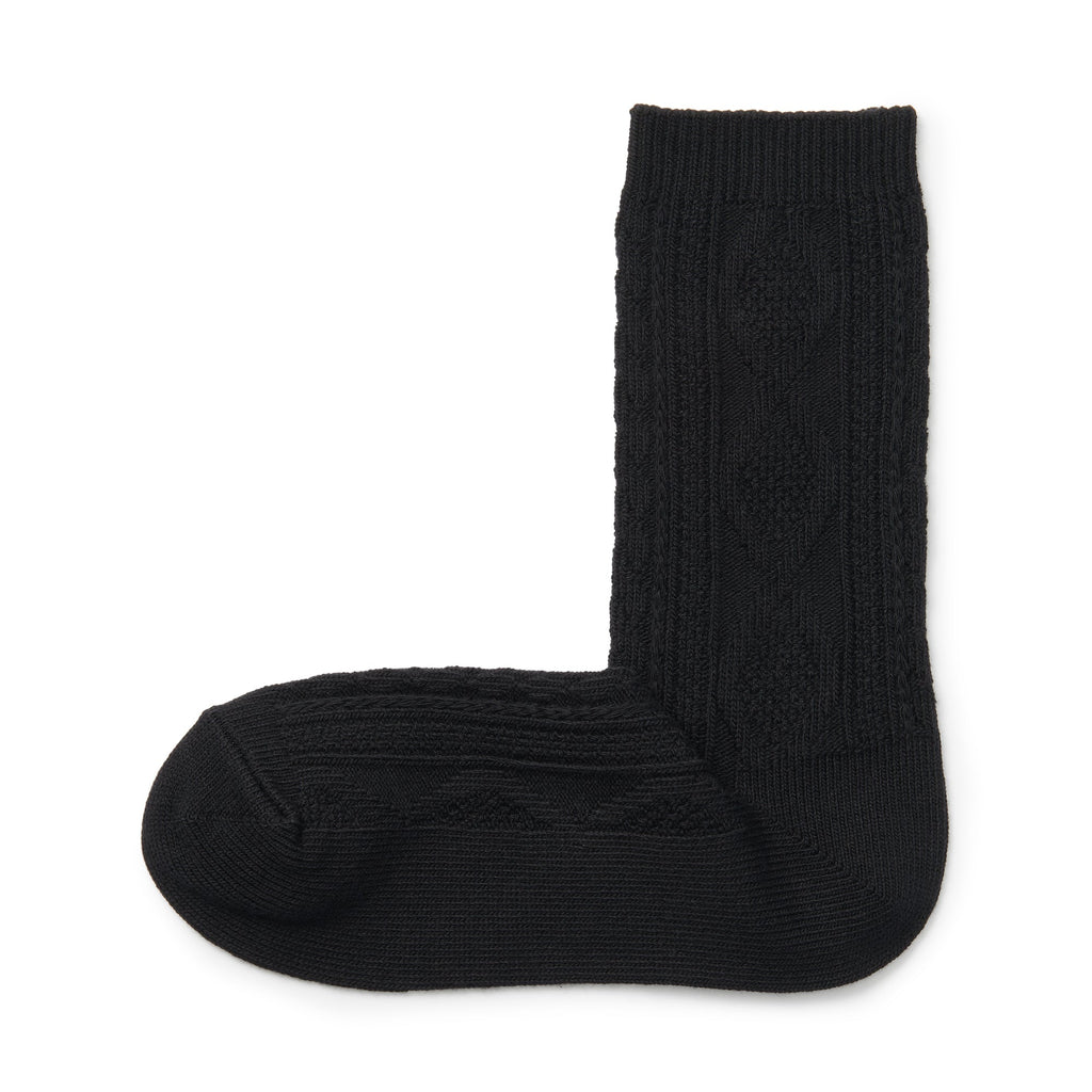 Right Angle Loose Top Socks