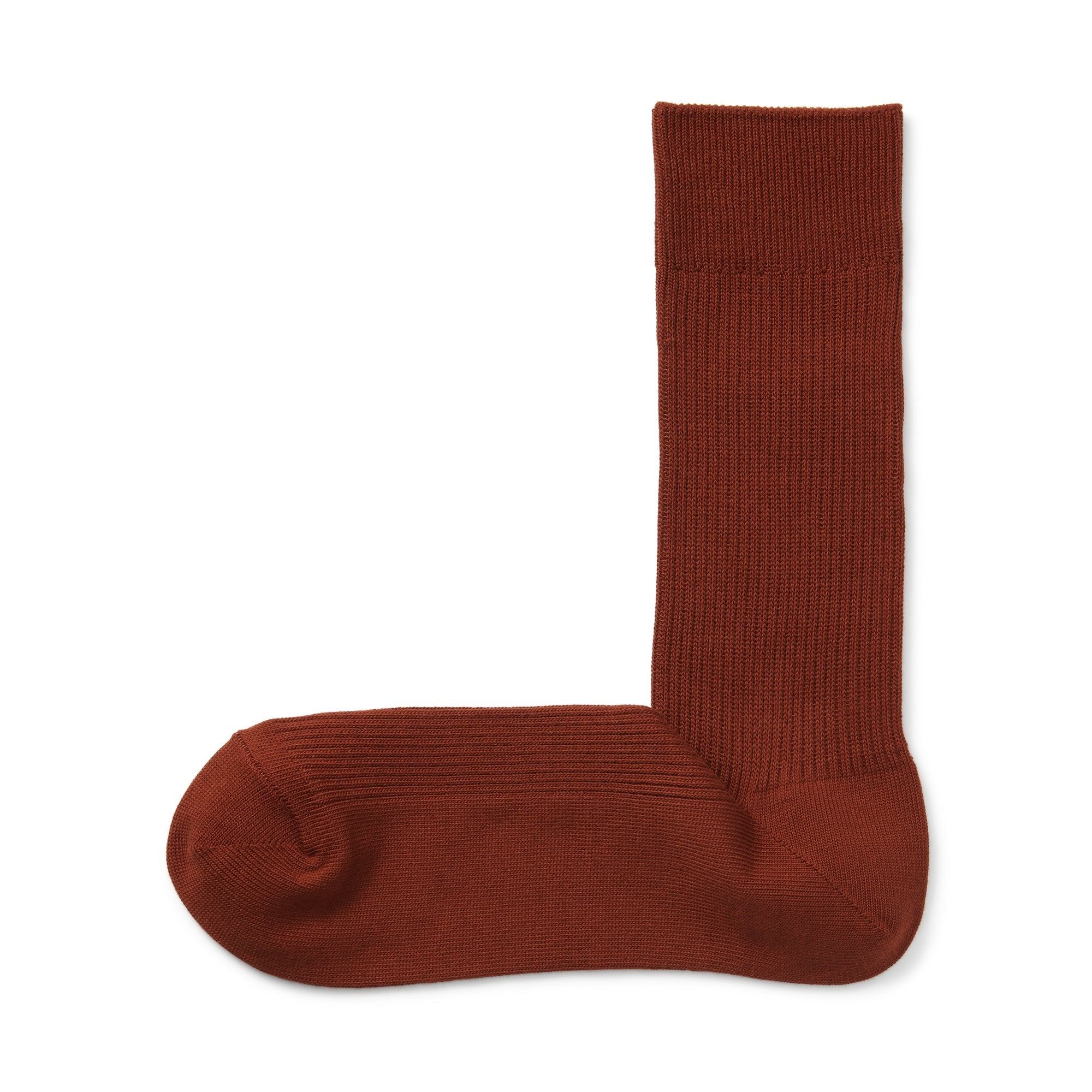Right Angle Ribbed Socks