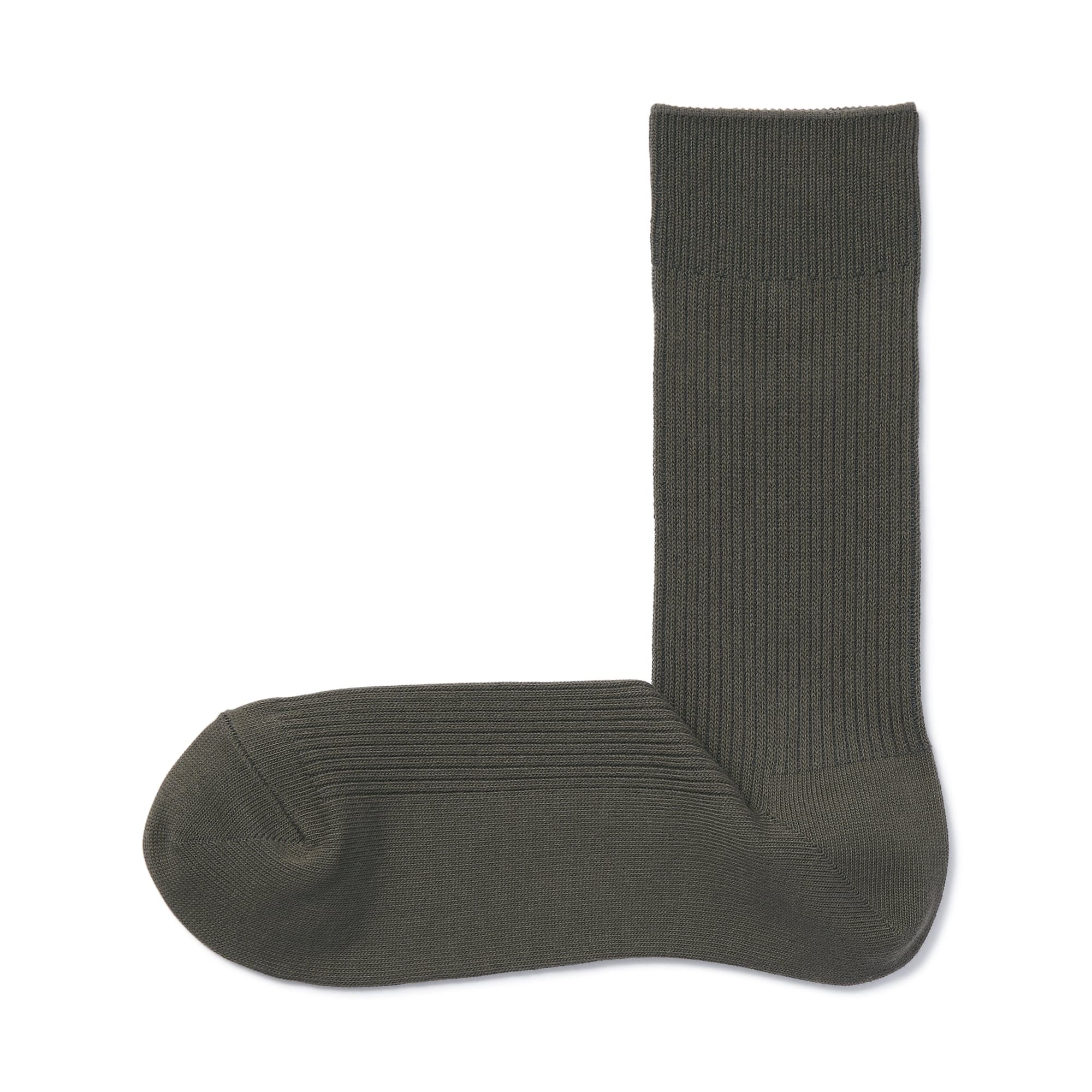 Right Angle Ribbed Socks
