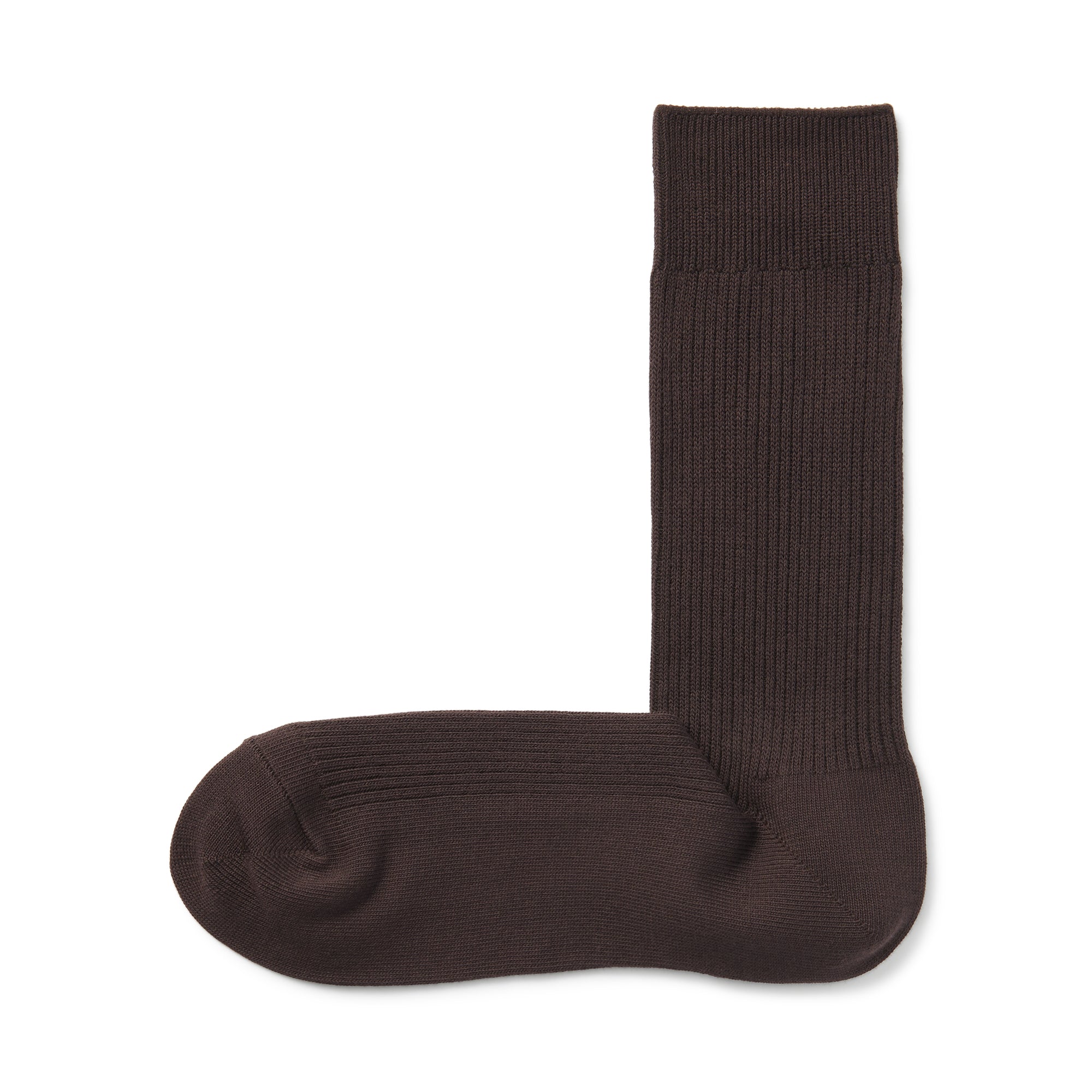 Right Angle Ribbed Socks