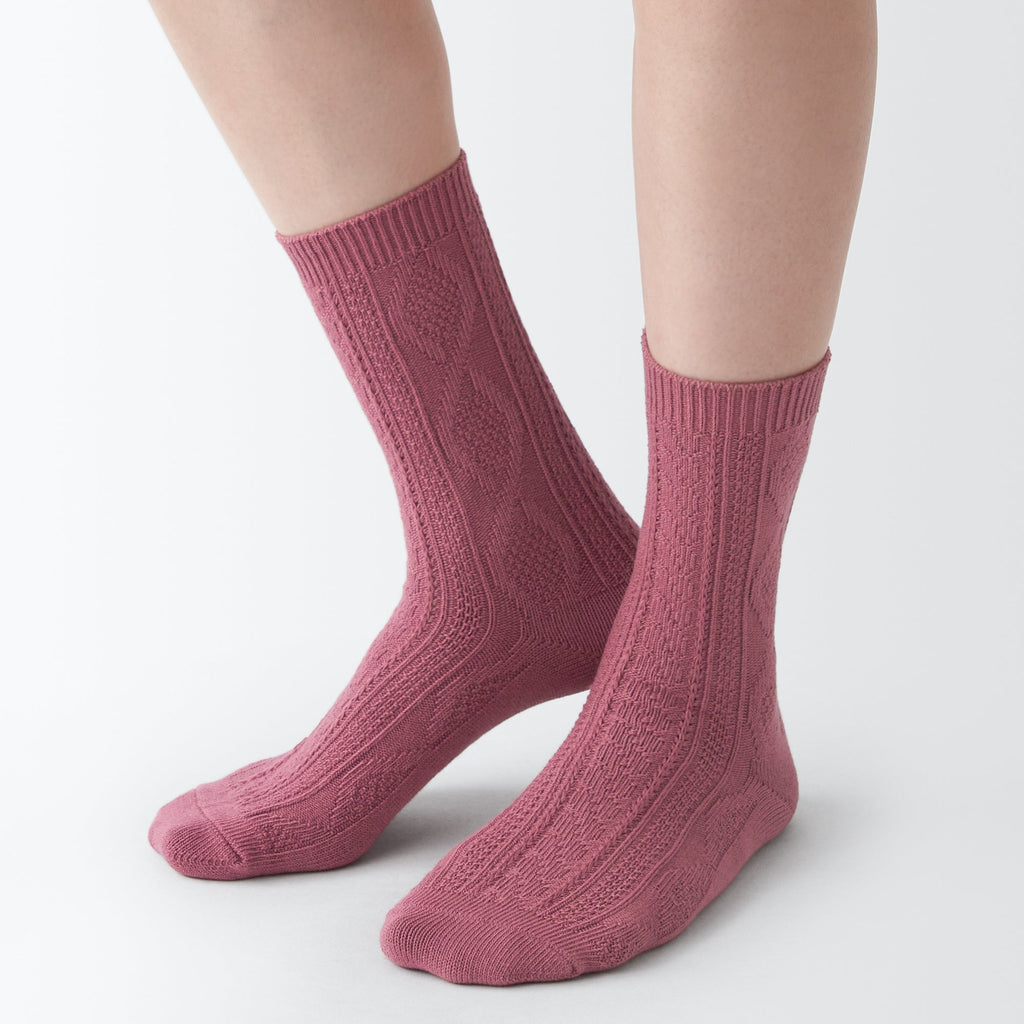 Right Angle Loose Top Socks