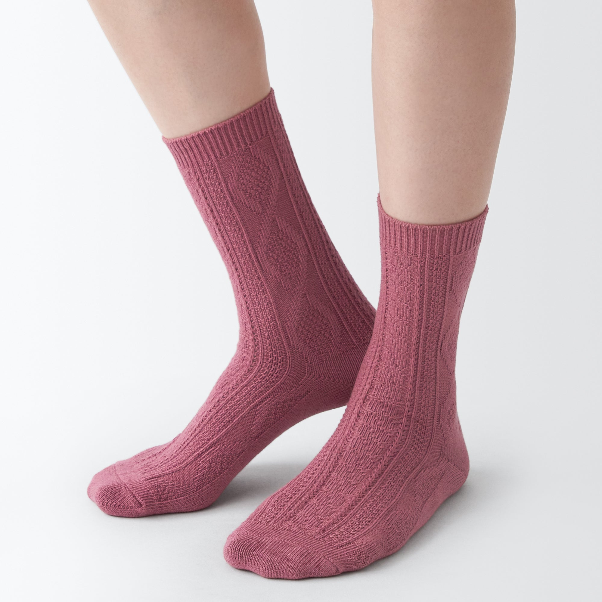 Right Angle Loose Top Socks