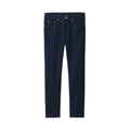 Men's Stretch Denim Slim Pants Dark Navy (L 30inch / 76cm)