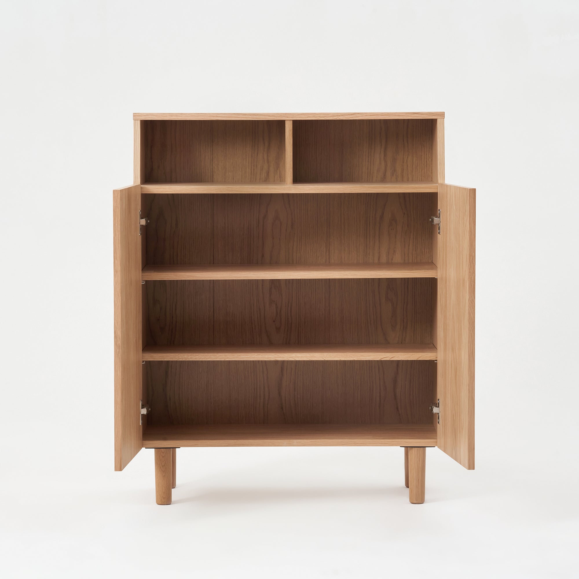 [HD] Oak Shoe Cabinet