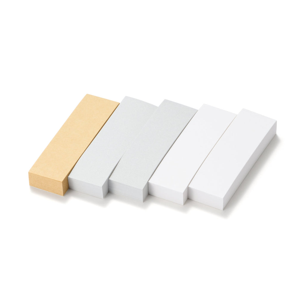 Full Adhesive Label Sticky Notes 3 Color Set 2 x 0.6