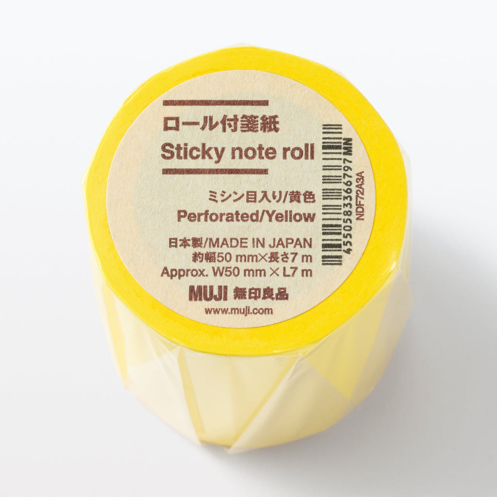 Perforated Color Sticky Note Roll