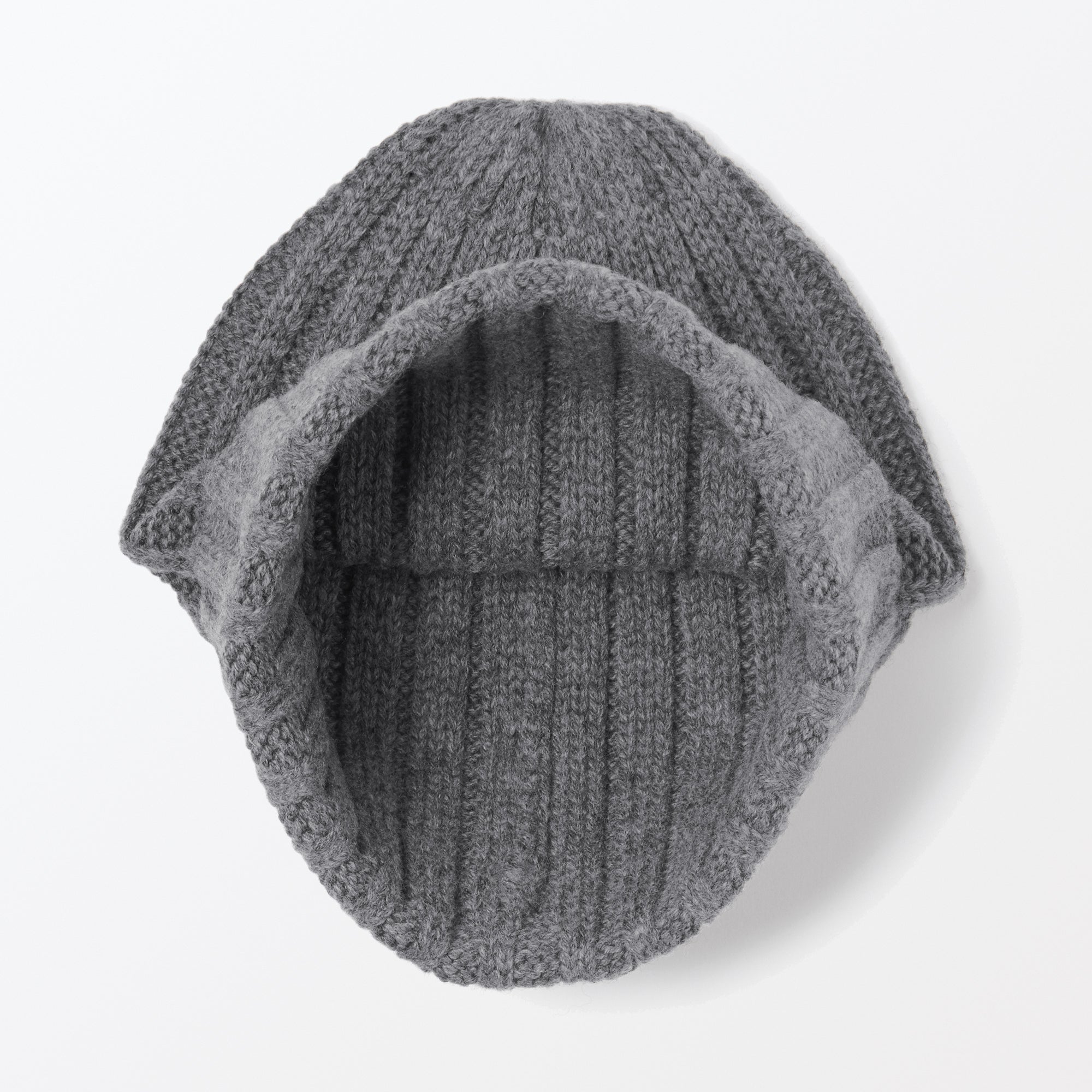 Wool Ribbed Beanie