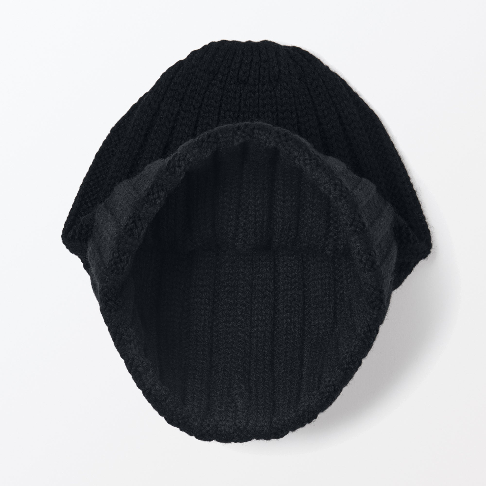 Wool Ribbed Beanie