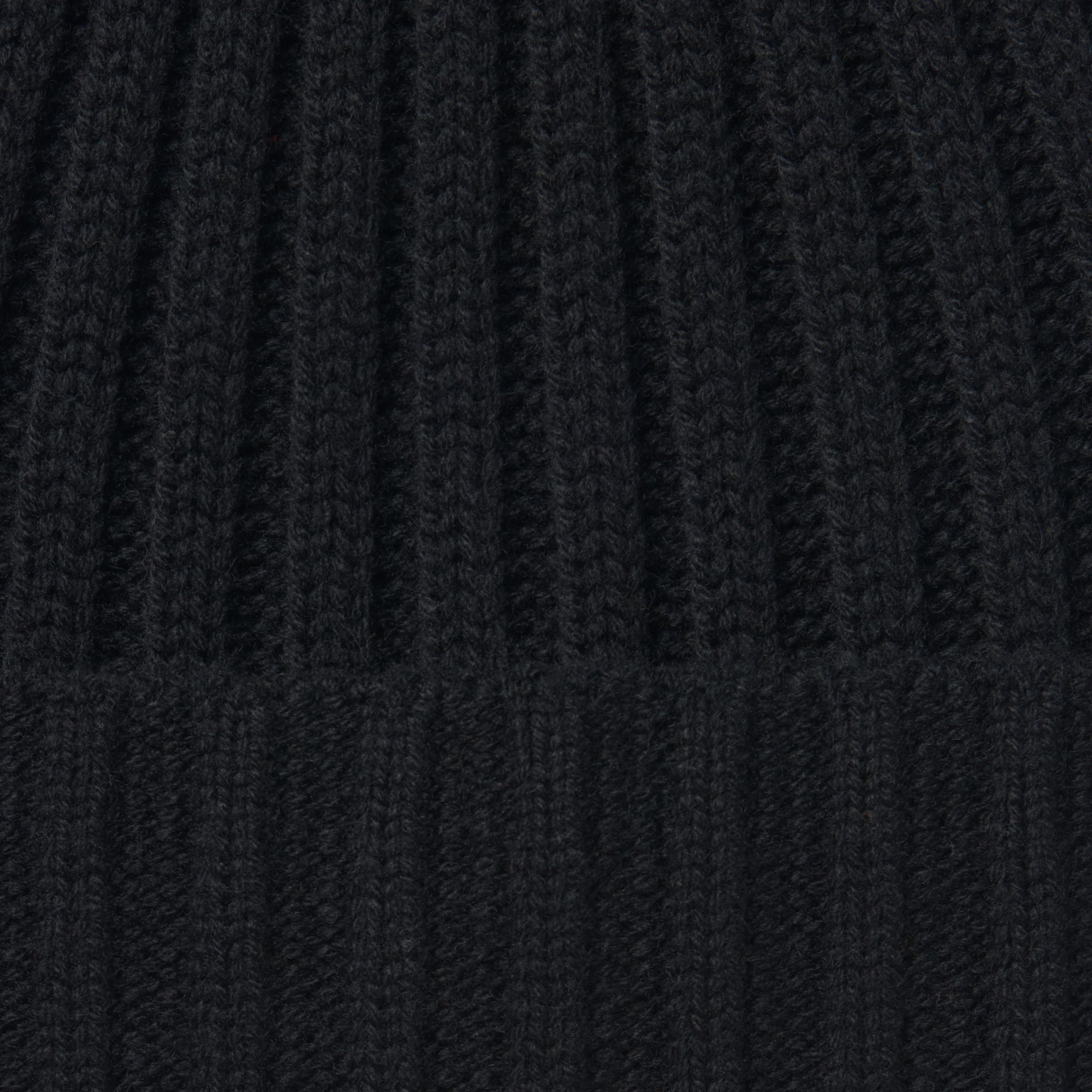 Wool Ribbed Beanie