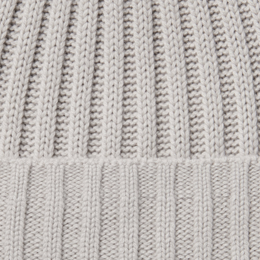 Wool Ribbed Beanie