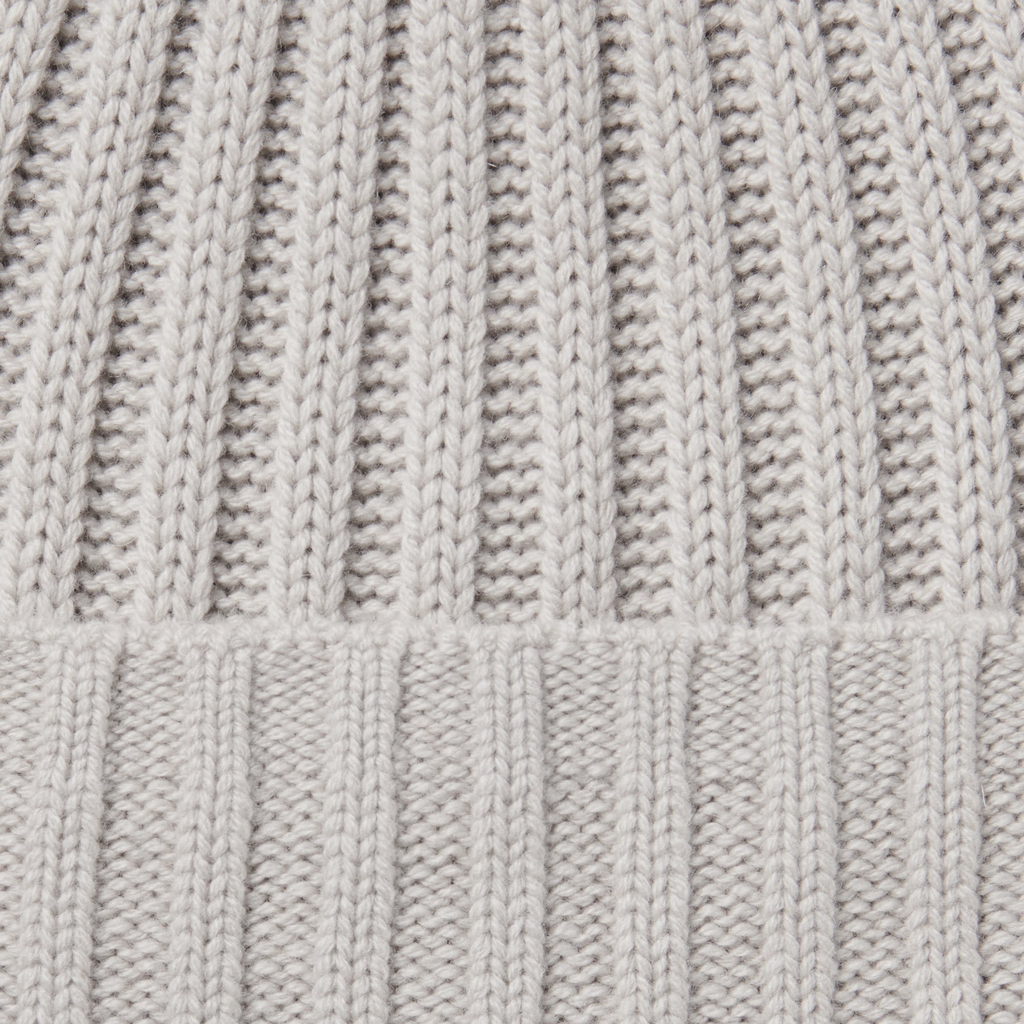 Wool Ribbed Beanie