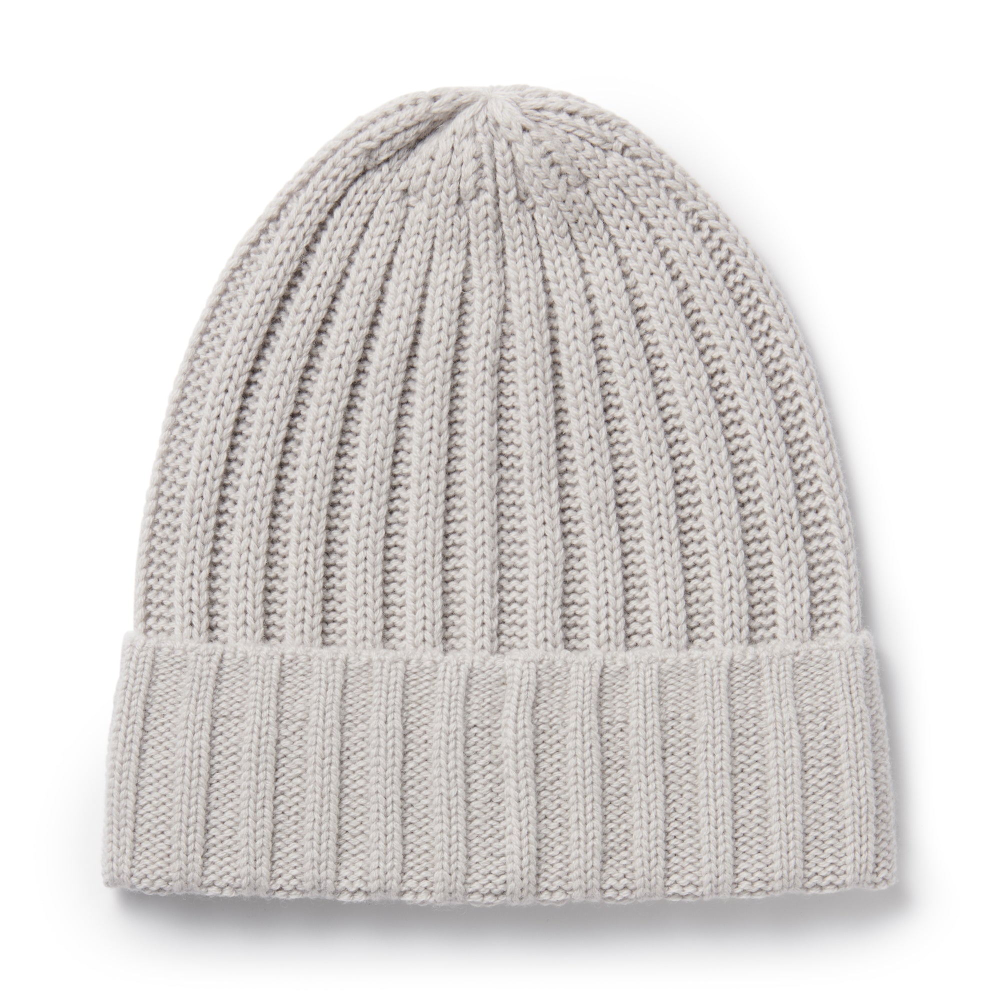 Wool Ribbed Beanie