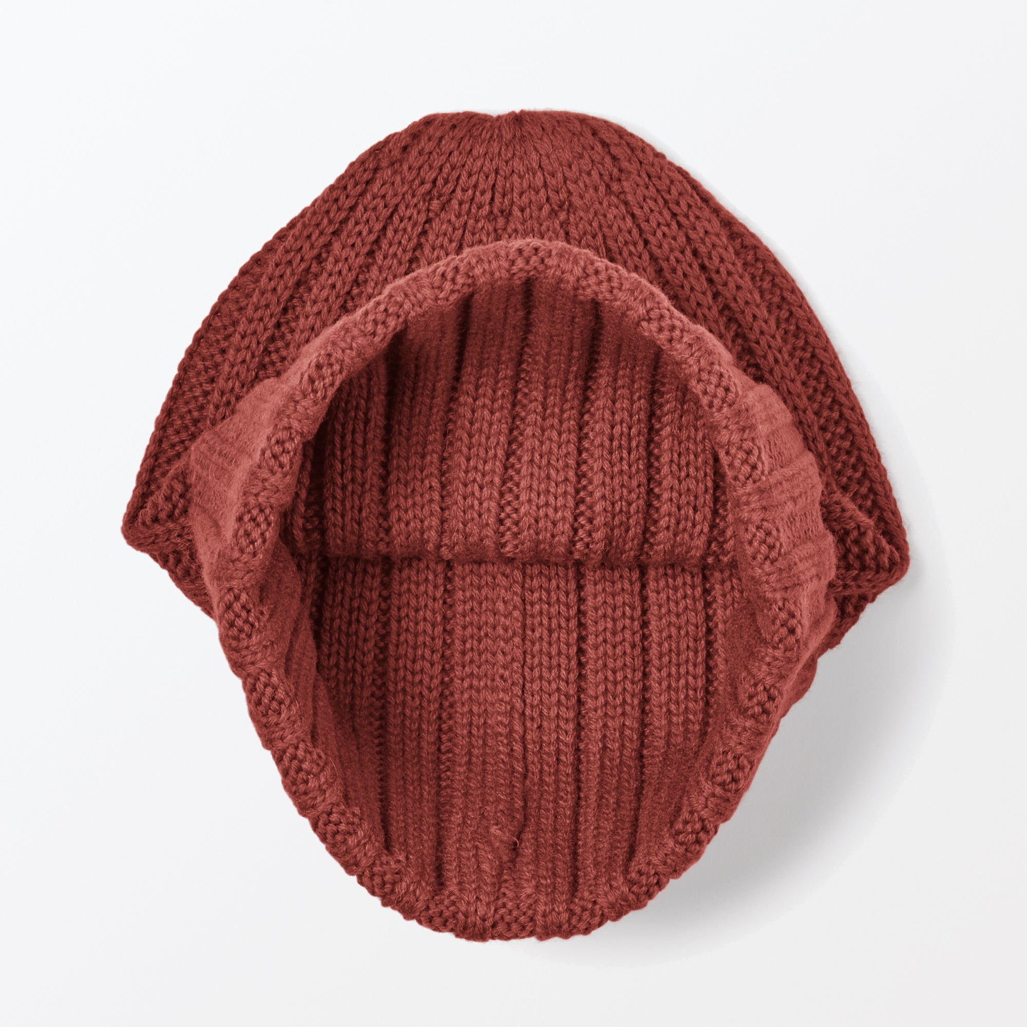Wool Ribbed Beanie