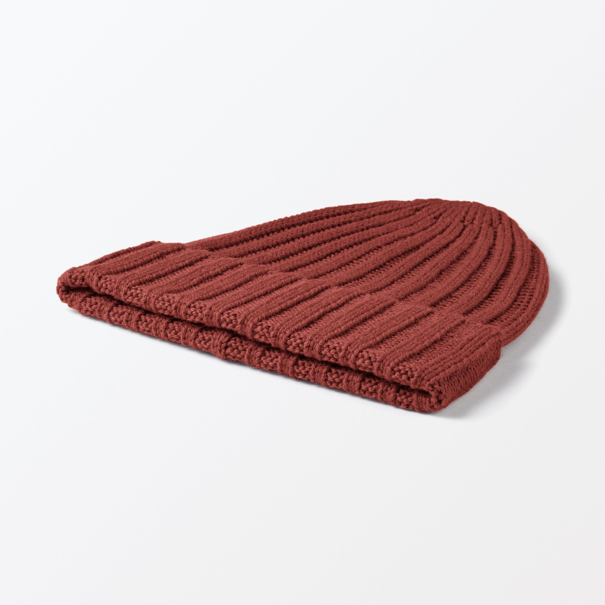 Wool Ribbed Beanie