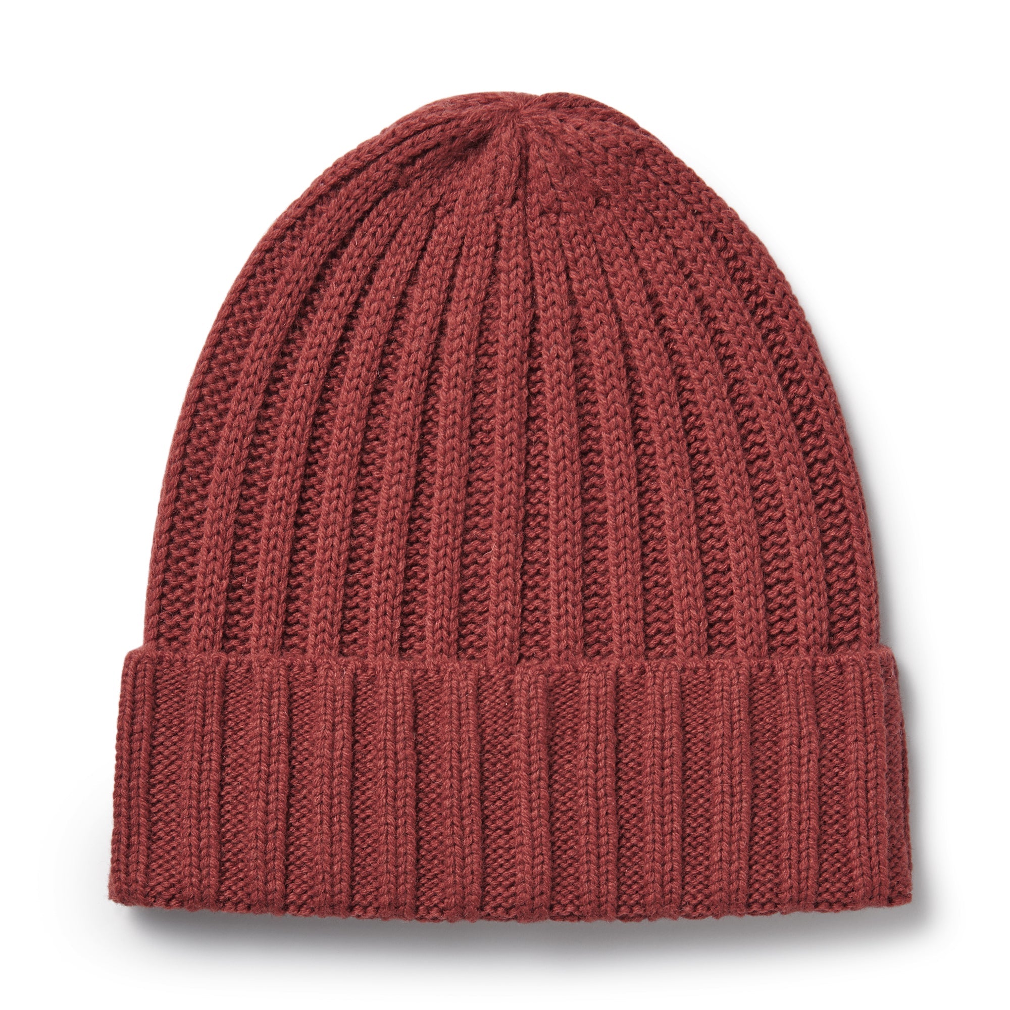 Wool Ribbed Beanie