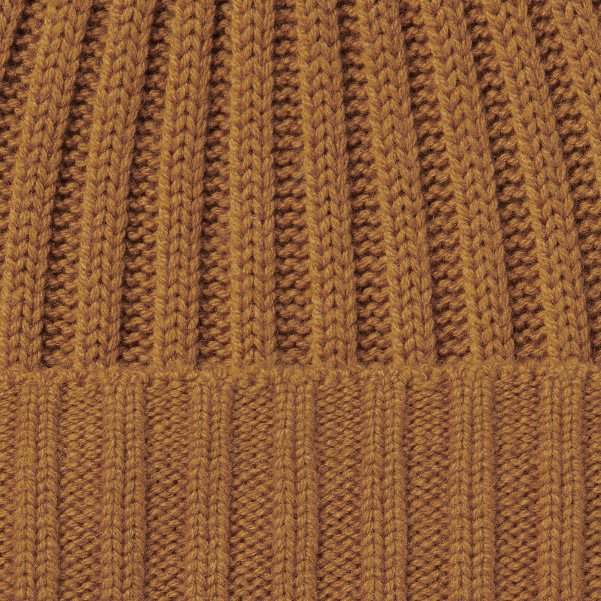 Wool Ribbed Beanie