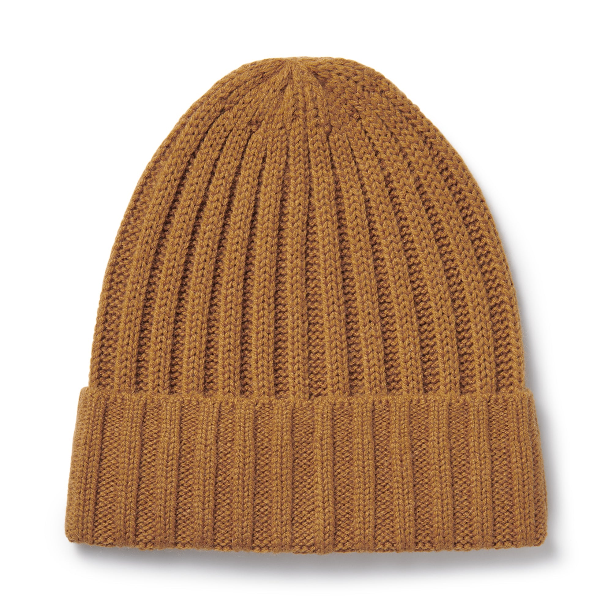 Wool Ribbed Beanie