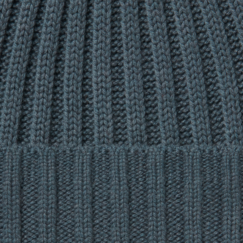 Wool Ribbed Beanie