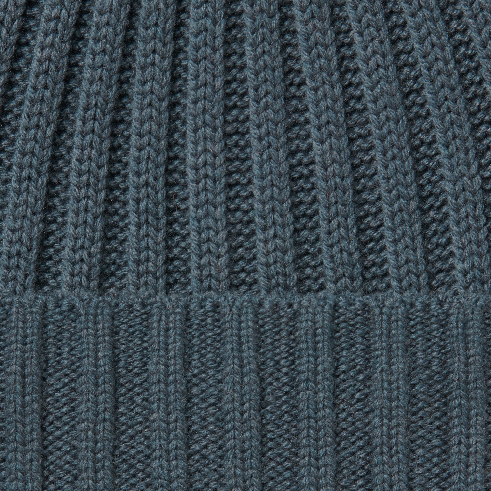 Wool Ribbed Beanie