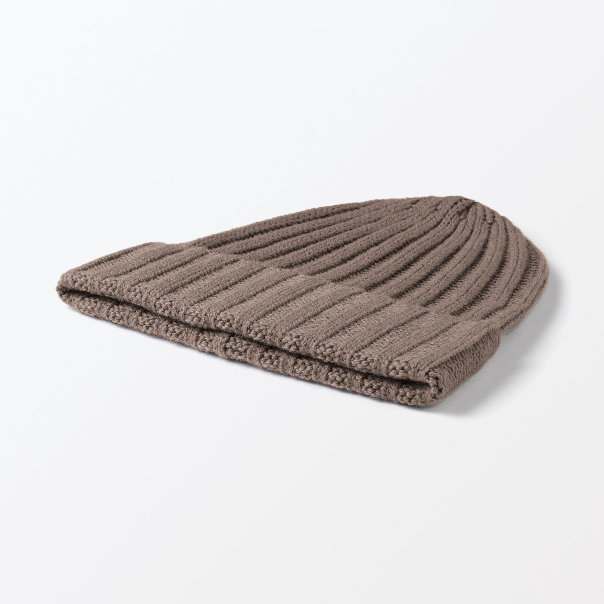 Wool Ribbed Beanie