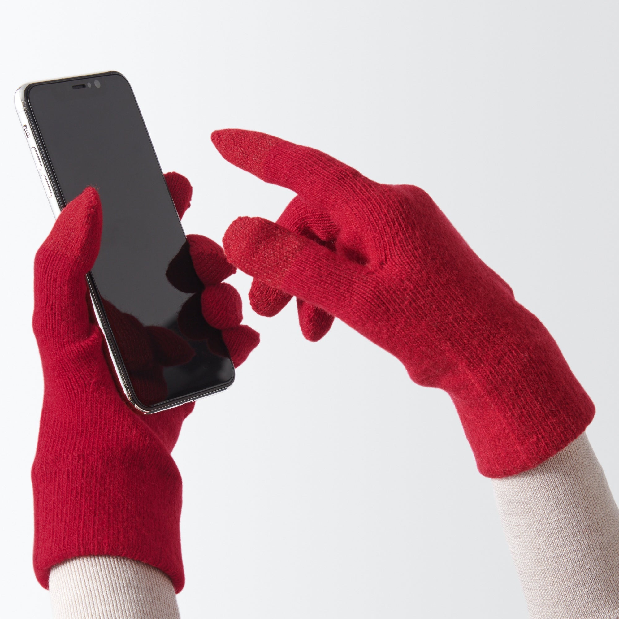 Wool Blend Touchscreen Gloves