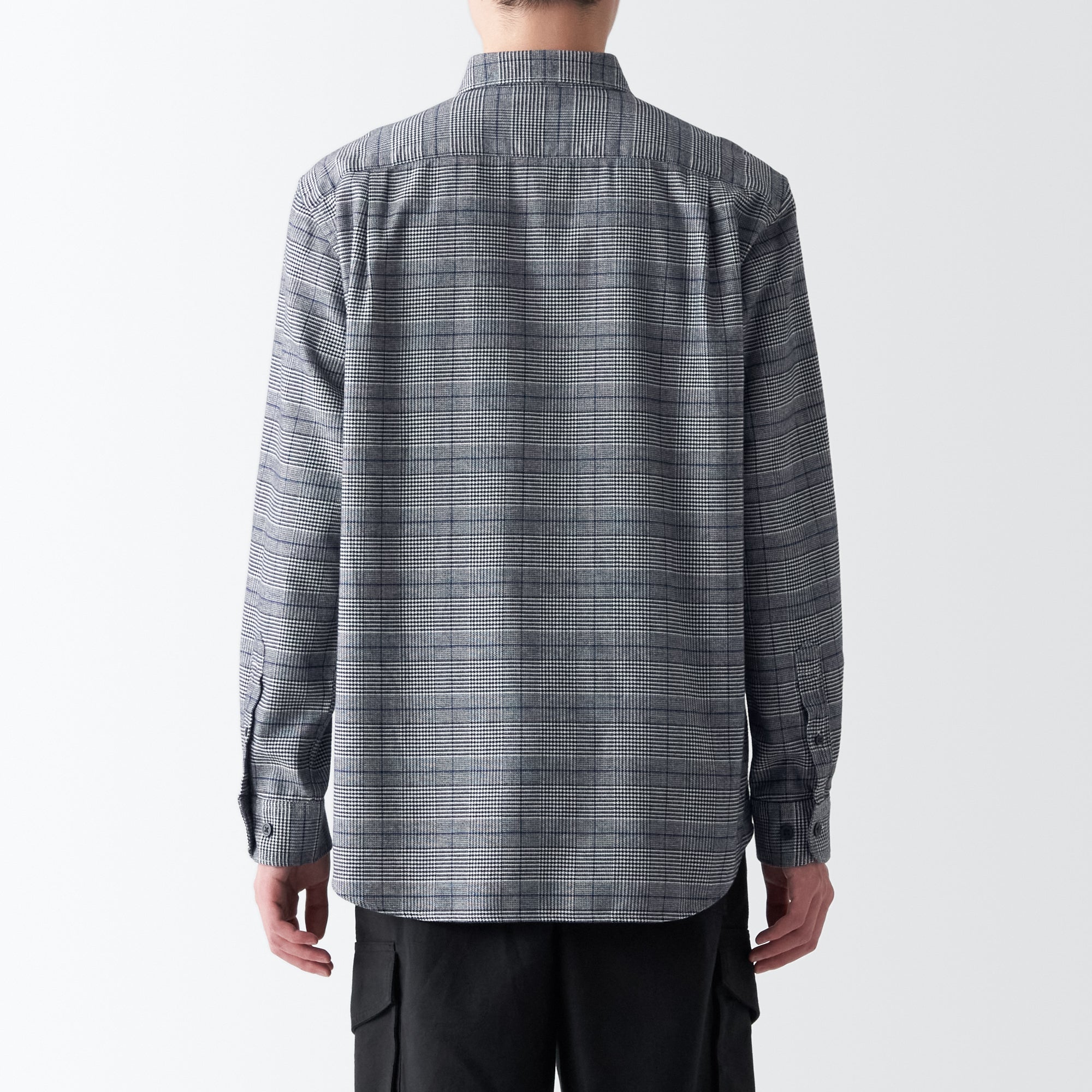 Men's Double-Brushed Flannel Patterned Shirt