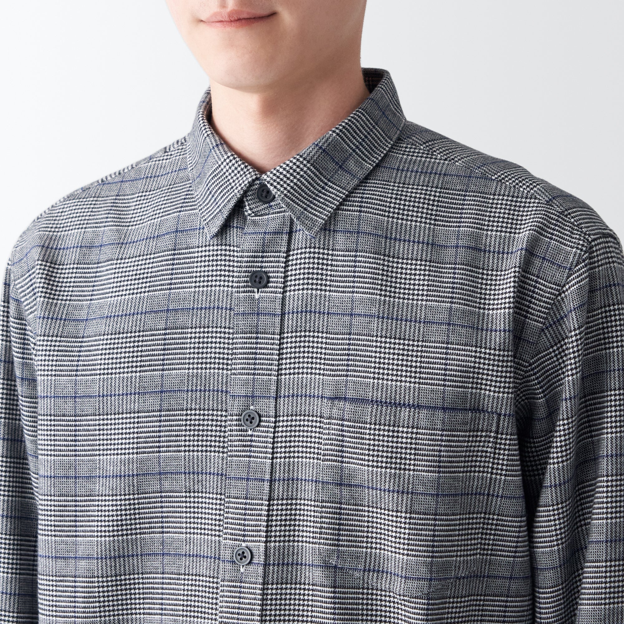 Men's Double-Brushed Flannel Patterned Shirt