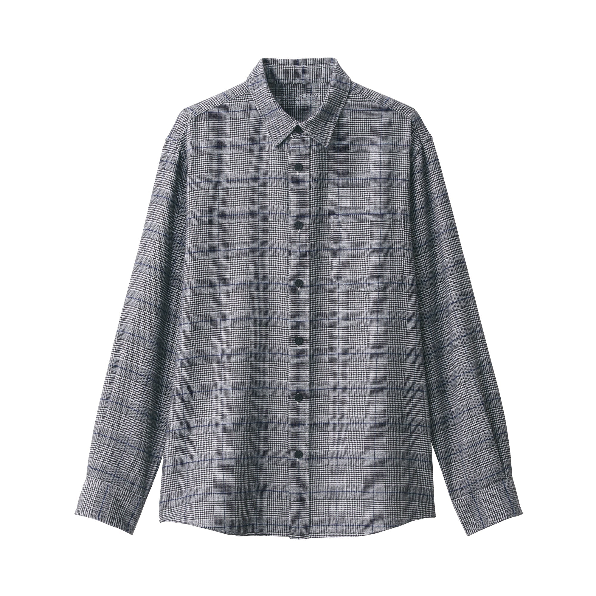 Men's Double-Brushed Flannel Patterned Shirt