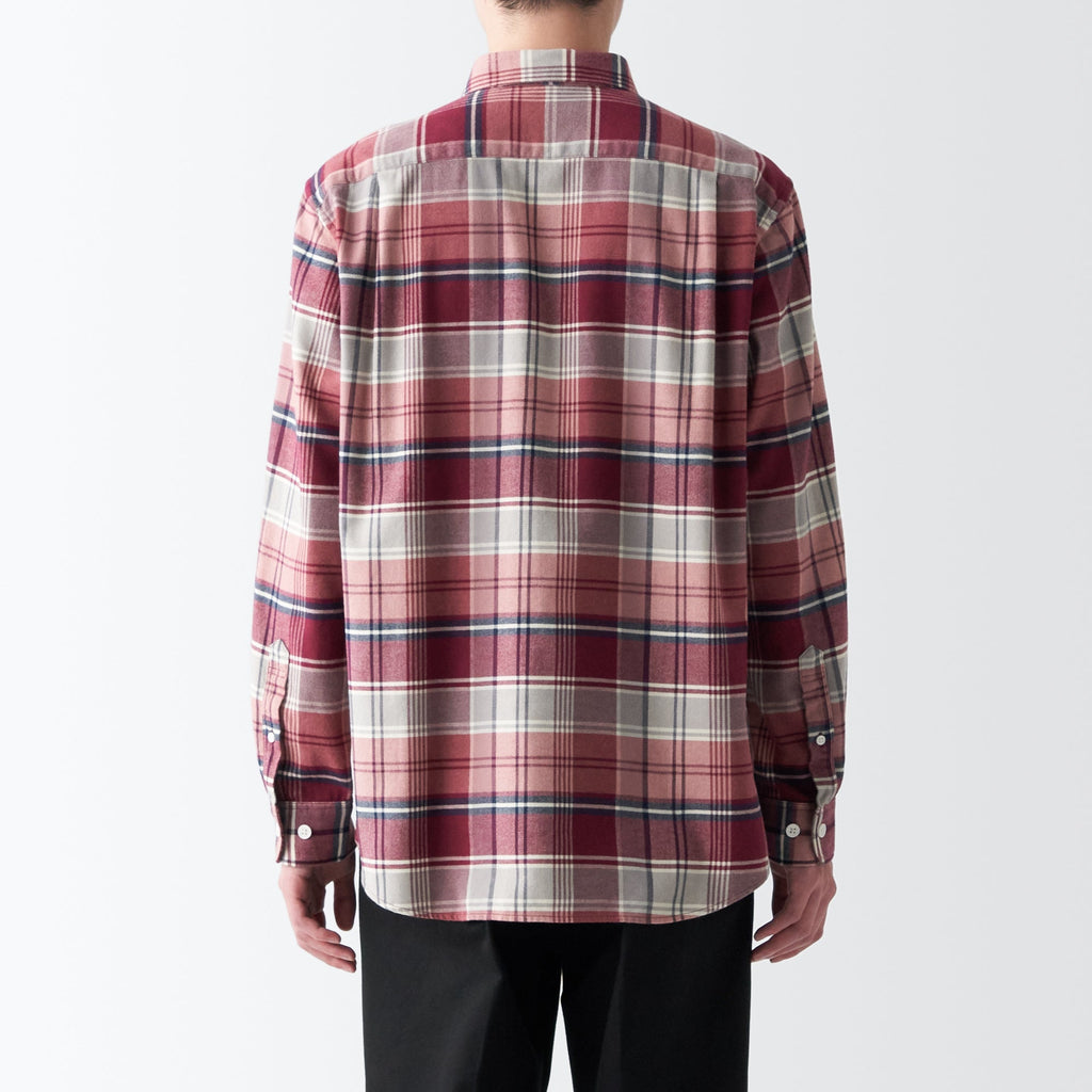 Men's Double-Brushed Flannel Patterned Shirt