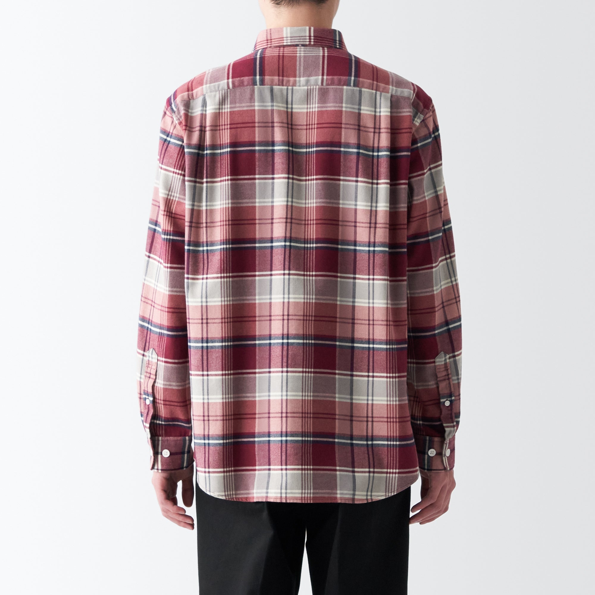 Men's Double-Brushed Flannel Patterned Shirt