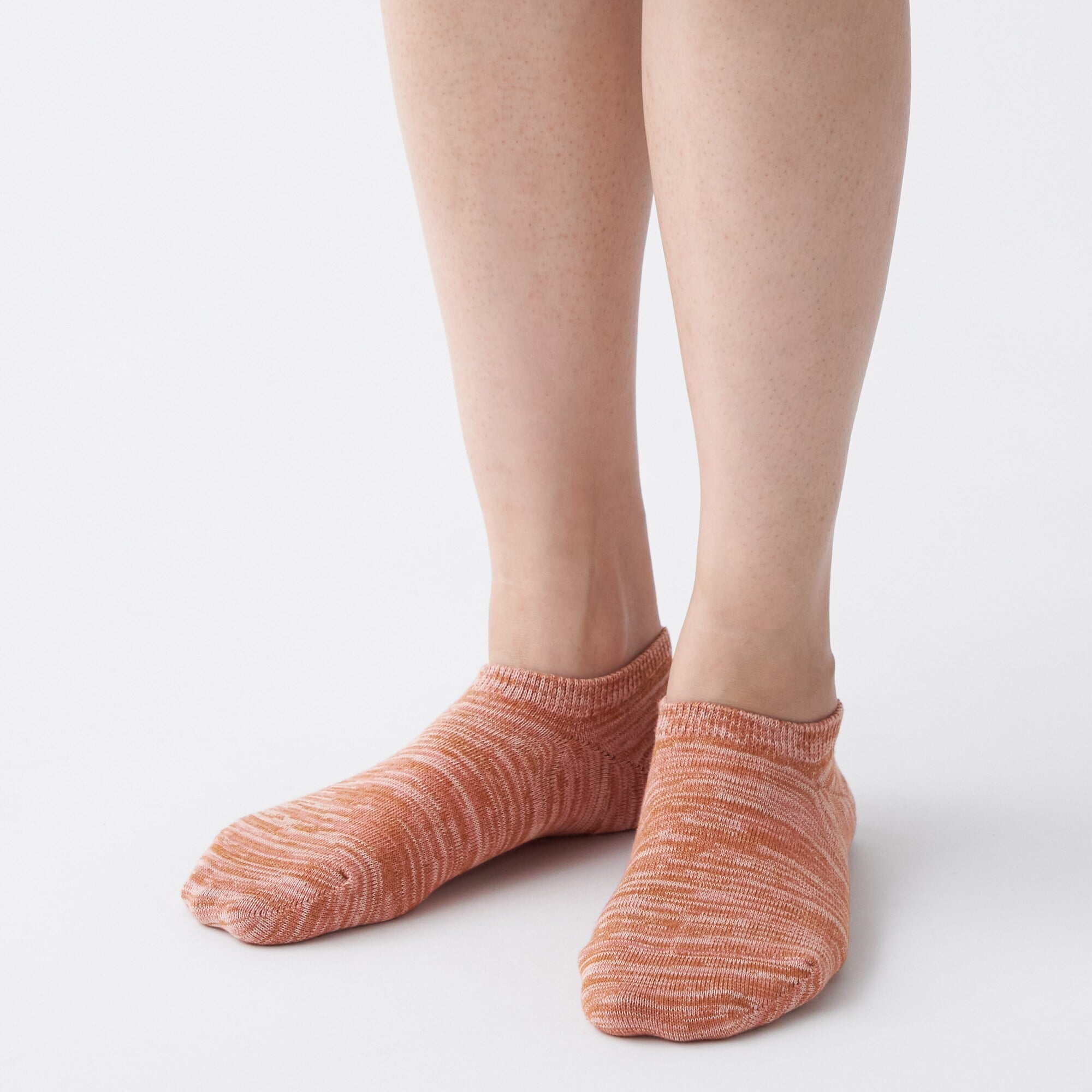 Right Angle Excess Yarn Sneaker Socks Pack of 3