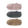 Right Angle Excess Yarn Sneaker Socks Pack of 3
