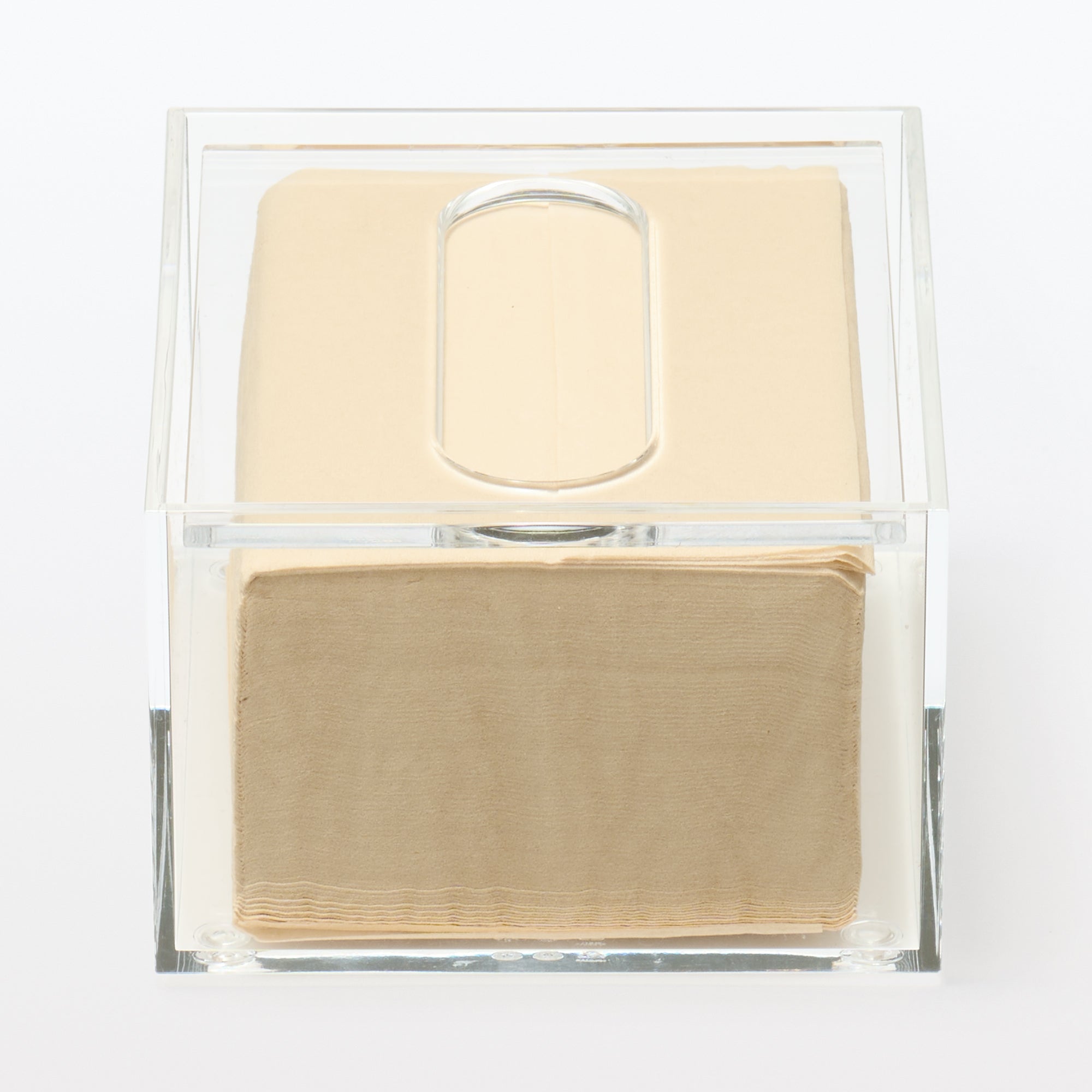 Acrylic Tissue Holder for Tabletop Tissues