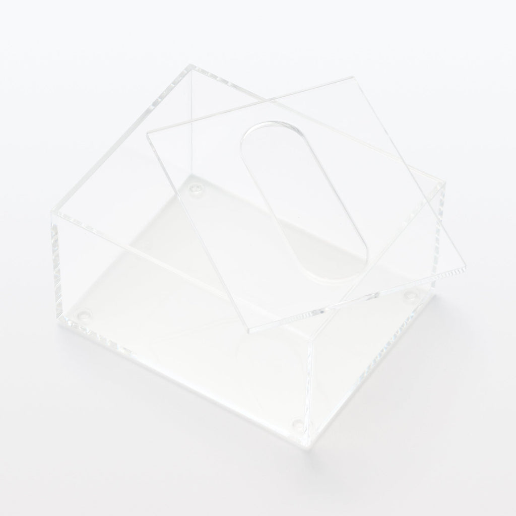 Acrylic Tissue Holder for Tabletop Tissues