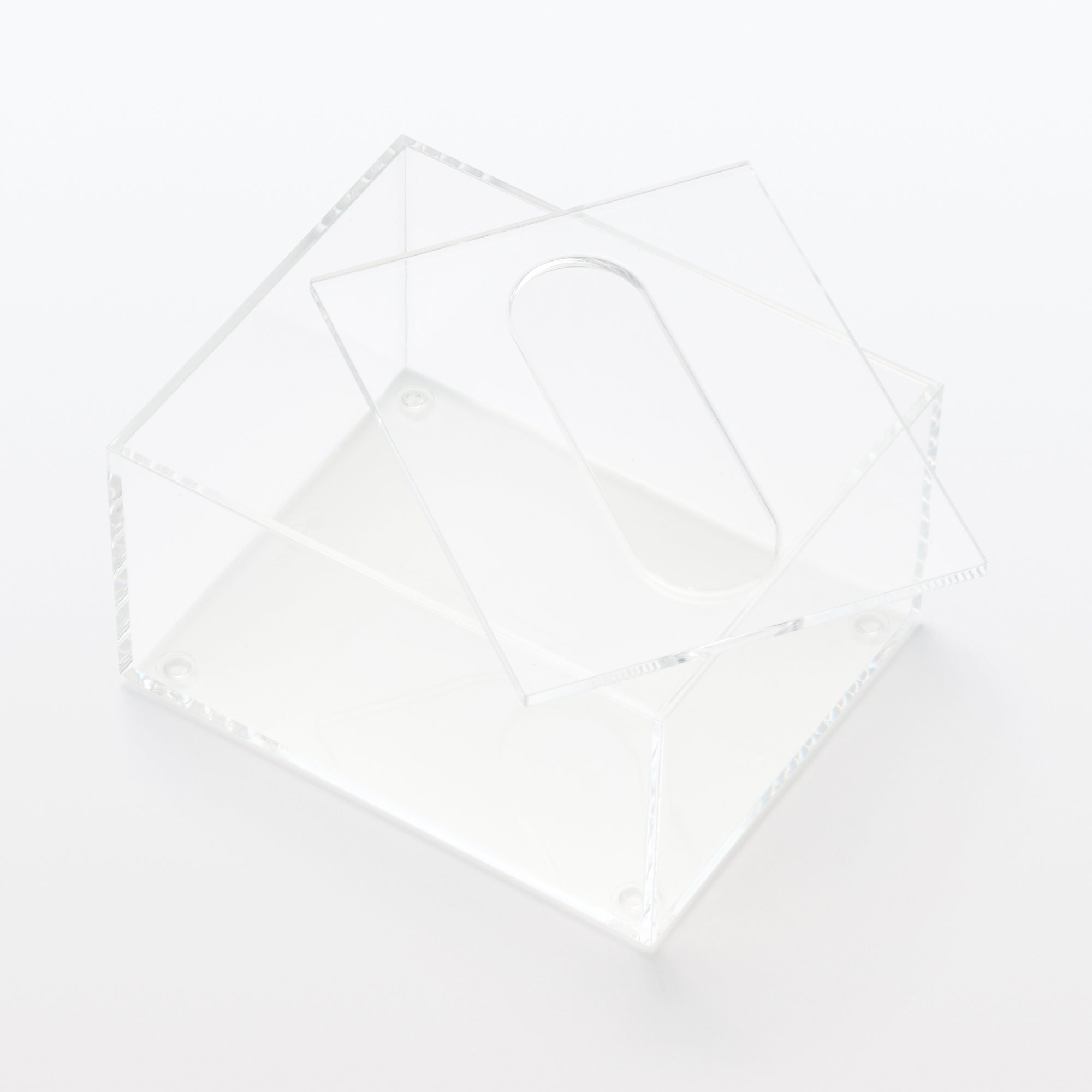 Acrylic Tissue Holder for Tabletop Tissues